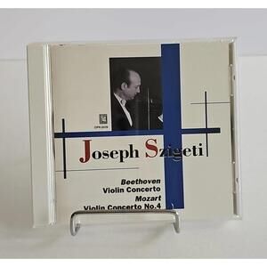 Joseph Szigeti, Beethoveen Violin Concerto No.4 CD, Mozart, Made In Japan